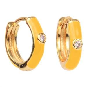 NEW COLOR SHOUT women's 10 things i love about hoops in yellow